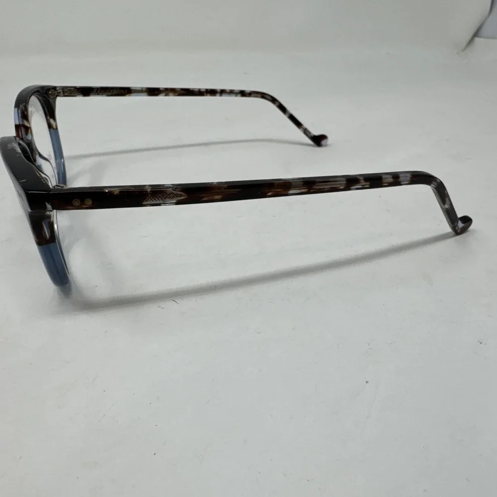 LAFONT Madame 341 Navy Tortoise Womens Semi Cat Eye Eyeglasses 50-17-140‎ New